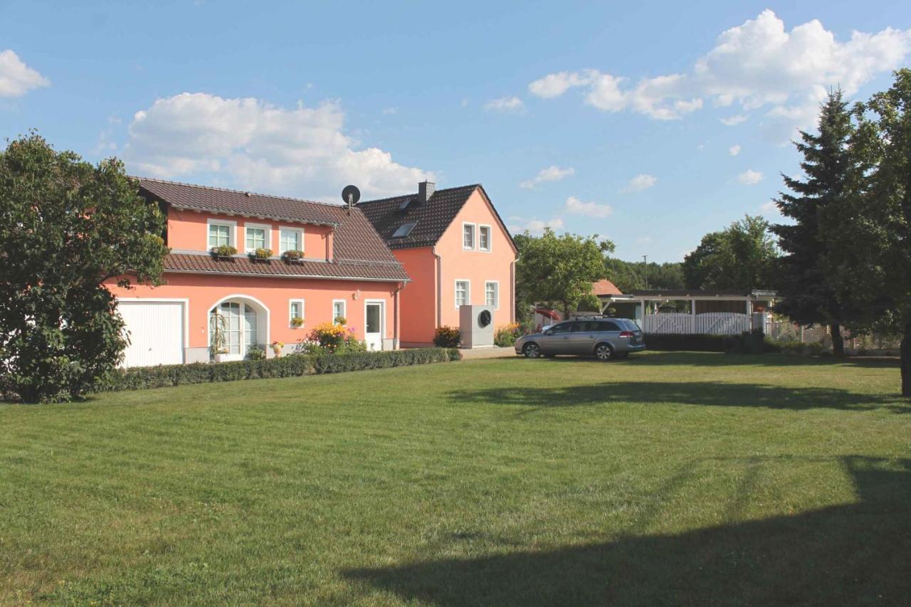 Ferienwohnung Ferienhaus Schild Elsterheide Exterior foto